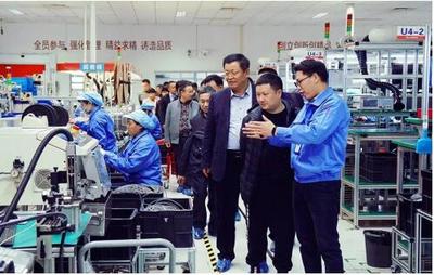 紡織行業領導專家蒞臨蘭寶科技園考察指導，共話技術服務新篇章